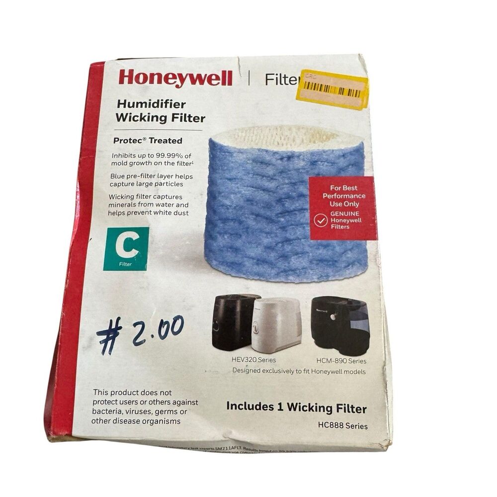 Honeywell HC-888 Replacement Humidifier Wicking Filter C NEW humid‎
